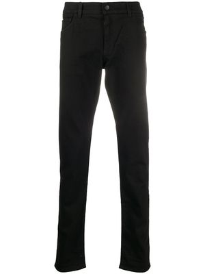 Dolce & Gabbana jean à coupe droite - Noir