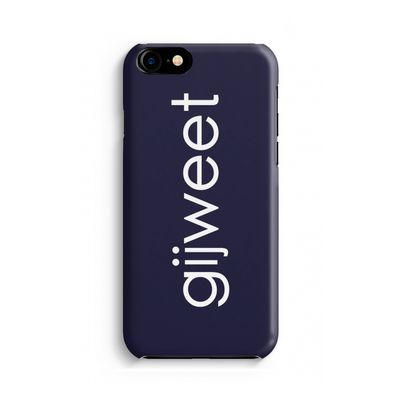Gijweet: Volledig Geprint iPhone 7 Hoesje