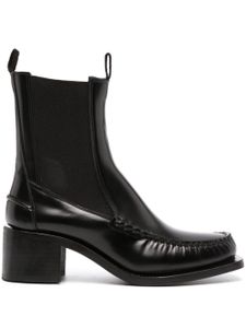 Hereu bottines Alda 60 mm en cuir - Noir