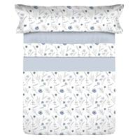 Set beddengoed Tejidos Reina Blauw Bed van 105