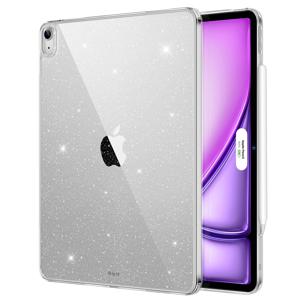 iPad Air 13 (2024) Classic Hybrid Back Case Clear Shimmer