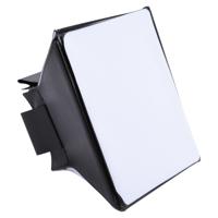 Opvouwbare zachte Diffuser Softbox Cover voor externe flitslicht grootte: 10 cm x 13 cm