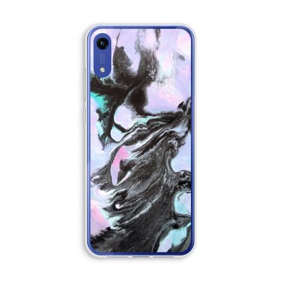 Pastel zwart: Honor Play 8A Transparant Hoesje