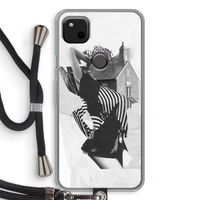 House: Pixel 4a Transparant Hoesje met koord
