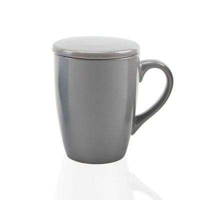 Kop met theefilter Versa Grijs