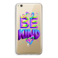 Be Kind: Huawei Ascend P8 Lite (2017) Transparant Hoesje