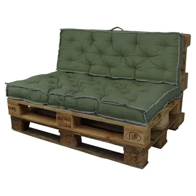 Palletkussenset Scandic - groen