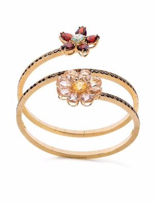 Dolce & Gabbana bracelet Spring en or jaune 18ct serti de rhodolite, de grenat, de morganite, de zircon et de citrine