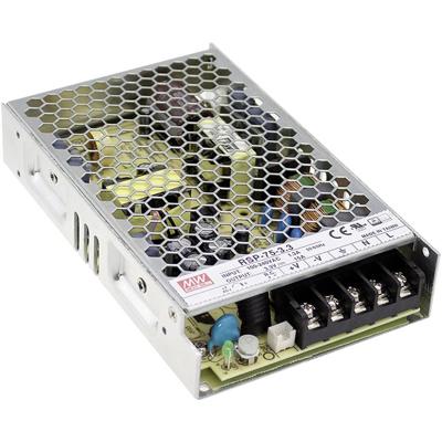 MW Mean Well RSP-75-3.3 Schakelnetvoedingsmodule 3.3 V/DC 15 A 49 W