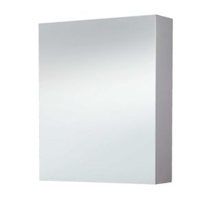 Spiegelkast 60 cm zonder verlichting wit rechts