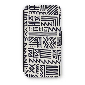 Marrakech print: iPhone 7 Flip Hoesje