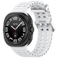 Marine Band siliconen - Wit - Samsung Galaxy Watch Ultra 47mm