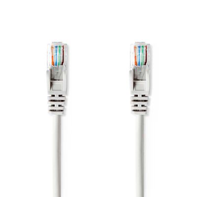 Nedis CAT5e-Kabel | U/UTP | RJ45 Male naar RJ45 Male | 2 m | Grijs | 1 stuks - CCGP85100GY20 CCGP85100GY20