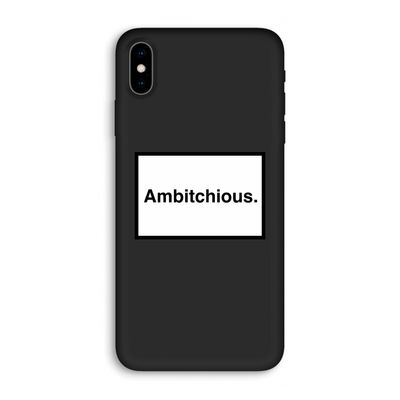Ambitchious: iPhone XS Max Biologisch afbreekbaar hoesje