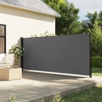 VidaXL Windscherm uittrekbaar 180x300 cm antracietkleurig VidaXL Windscherm uittrekbaar 180x300 cm antracietkleurig