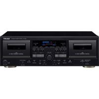 TEAC W-1200 Cassettedeck Zwart - thumbnail