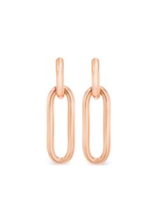 Pragnell boucles d'oreilles pendantes Havana en or rose 18ct