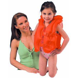Oranje zwemvest voor kinderen   -