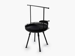 Barebones Cowboy Fire Pit Grill System/Grill Systeem Bbq Houtskool barbecue