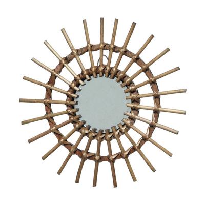 Wandspiegel Decoris Ø 40 cm Natuurlijk