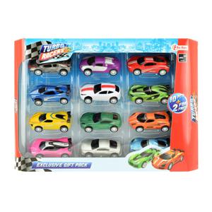 Toi-Toys Turbo Racers Pull Back Super Auto's, 12st.