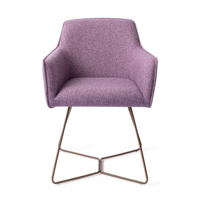 Jesper Home Hofu eetkamerstoel Violet Daisy beehive rose
