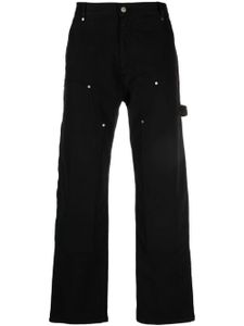 Represent pantalon droit à poches cargo - Noir