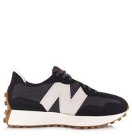 New Balance New Balance - 327 black moonbeam Zwart Leer Lage sneakers Dames