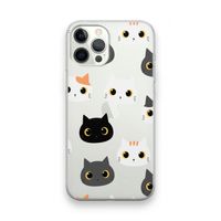 Katten: iPhone 12 Pro Max Transparant Hoesje