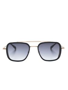GIGI STUDIOS lunettes de soleil Sifnos à monture pilote - Noir