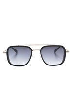 GIGI STUDIOS lunettes de soleil Sifnos à monture pilote - Noir