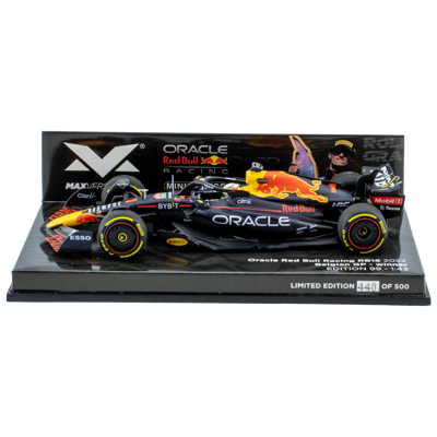 1:43 RB18 GP Spa 2022 - Winnaar Max Verstappen - Schaalmodel - Red Bull Racing