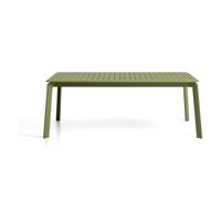 Kave Home Brela tuintafel uitschuibaar 205(287)x100 cm Groen