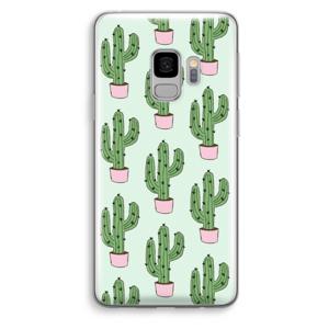 Cactus Lover: Samsung Galaxy S9 Transparant Hoesje