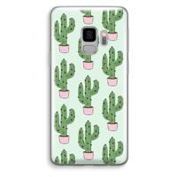 Cactus Lover: Samsung Galaxy S9 Transparant Hoesje