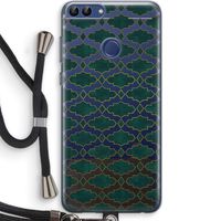 Moroccan tiles: Huawei P Smart (2018) Transparant Hoesje met koord