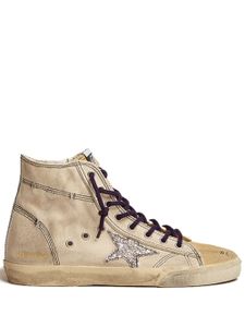 Golden Goose baskets Francy en toile - Tons neutres