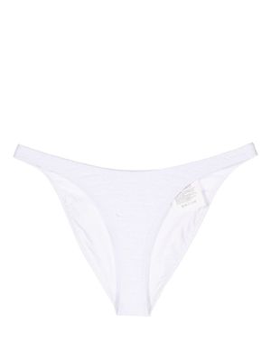 Alexander Wang bas de bikini à taille haute - Blanc