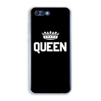 Queen zwart: Honor 10 Transparant Hoesje