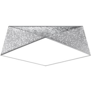 Plafondlamp HEXA 45 zilver