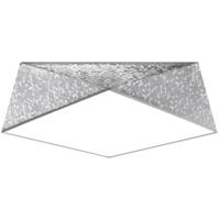 Plafondlamp HEXA 45 zilver
