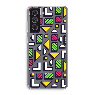 8-bit N°4: Samsung Galaxy S21 FE Transparant Hoesje