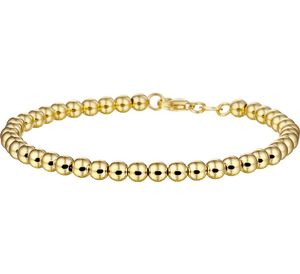 TFT Armband Goud Bolletjes 4,0 mm 18 cm
