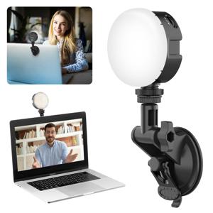 VIJIM VL69 LED-lamp voor videobellen - met zuignap voor laptop / computer / monitor