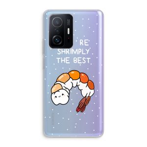 You're Shrimply The Best: Xiaomi 11T Transparant Hoesje