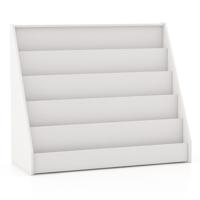 Kinderboekenkast met 5 Niveaus Staande Boekenkast Kleine Tijdschriftenhouder met Anti-kantelbeveiliging