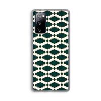 Moroccan tiles: Samsung Galaxy S20 FE / S20 FE 5G Transparant Hoesje