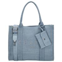Charm London Laptoptas 15.6'' Bond Licht Blauw Charm London Laptoptas 15.6'' Bond Licht Blauw