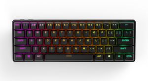 Steelseries Apex Pro Mini Wireless toetsenbord Gamen USB + RF Wireless + Bluetooth QWERTY Amerikaans Engels Zwart