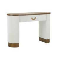 Mauro Ferretti Tolosa Console in wit en bruin hout